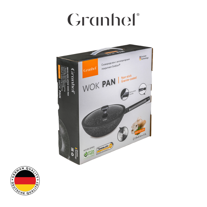 Wok-сковорода Granhel Nature Series 28