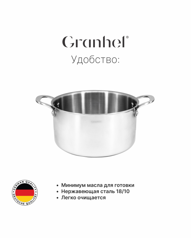 Кастрюля Granhel MIDO Series 28