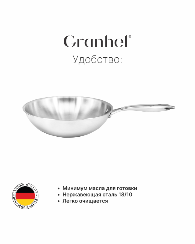 Wok-Сковорода Granhel MIDO Series 28