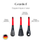 Набор поварёшек Granhel 7 PCS (RED)