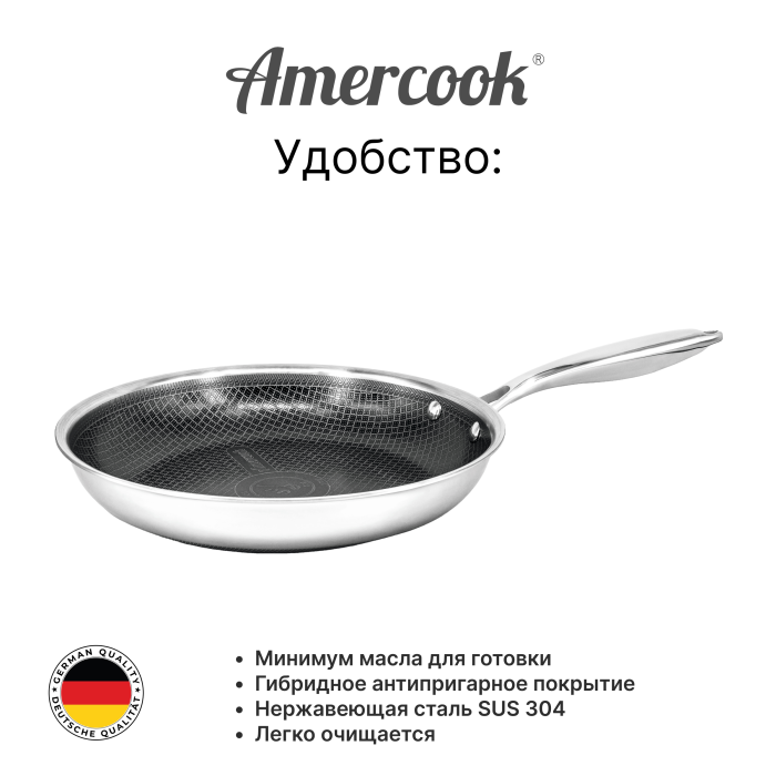 Сковорода Amercook Aristo Pro Series 24