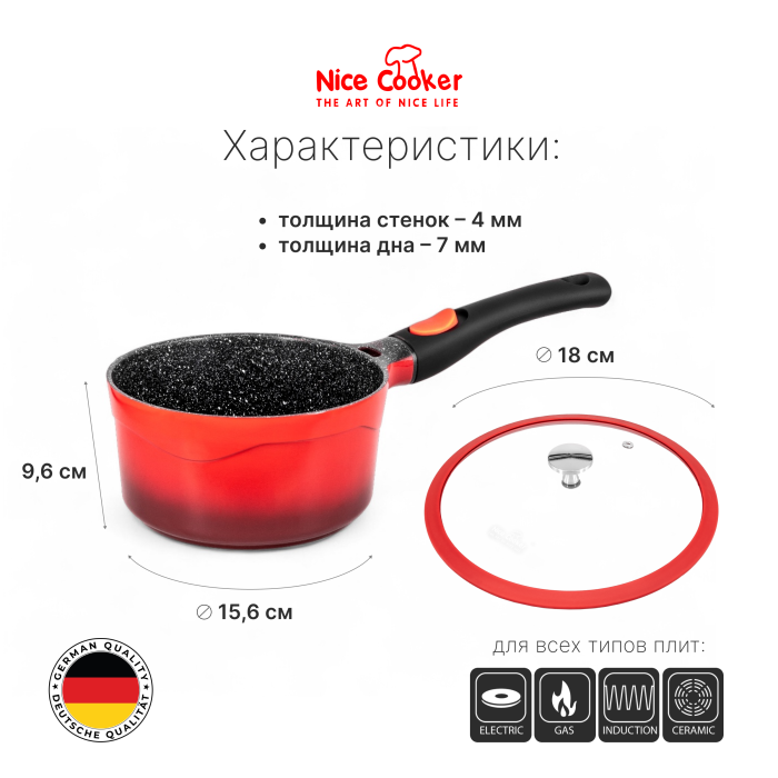 Ковш Nice Cooker Helios Series