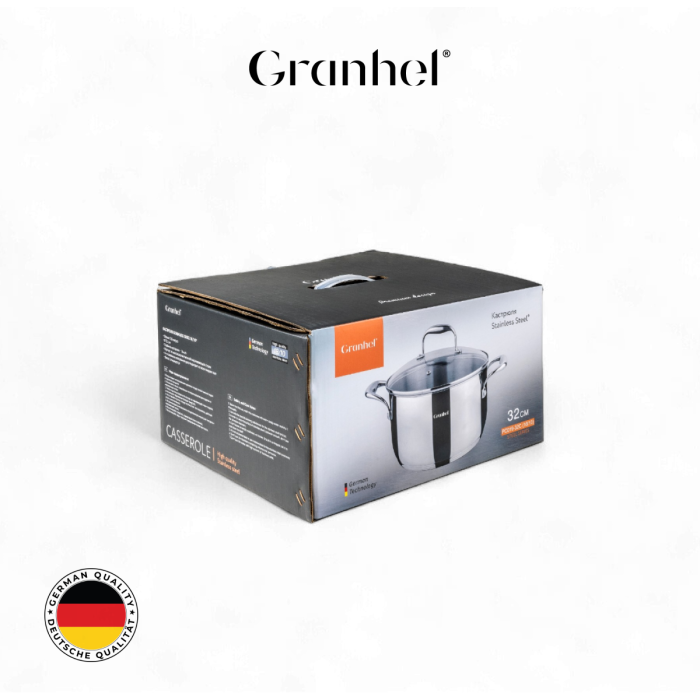 Кастрюля Granhel Stainless steel 18/10 32