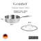Сотейник-сковорода Granhel Stainless steel 18/10 MIDO Series 26