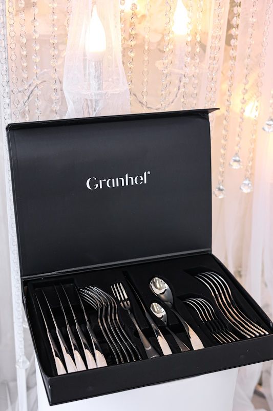 Приборы столовые Granhel Exquisite Stainless Steel 18/10